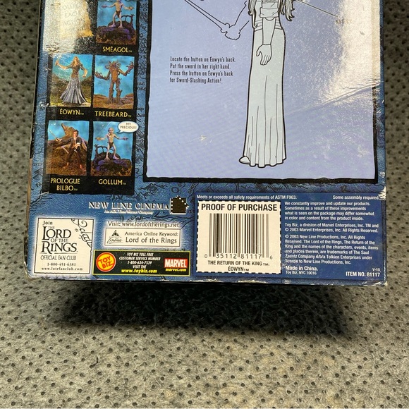 Toy Biz Lord of the Rings Return of the King Eowyn Action Figure - Picture 6 of 6